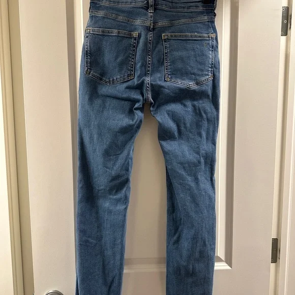 Anthropologie Pilcro the yaya Straight Leg two toned Jeans/ size 27 - Picture 5 of 6